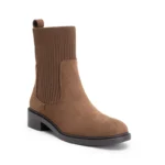 Bottines à tige côtelée femme LADY T36–T41 - camel - 41