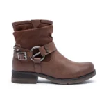 Bottines motardes à brides femme LADY T36–T41 - marron - 41