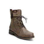 Bottines à lacets et zip femme LADY T36–T41 - taupe - 41