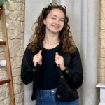 Veste suédine unie femme
