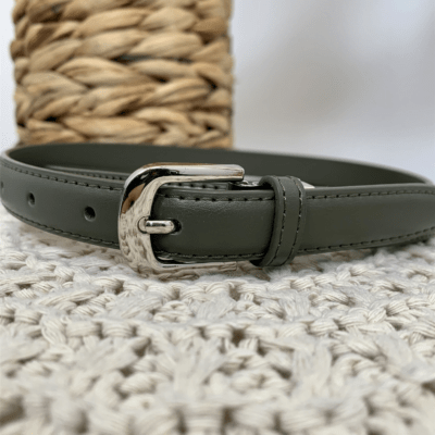 V696- Ceinture sécable 1.8cm - kaki - taille-unique-grande-taille