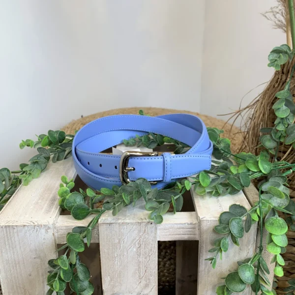 V698- Ceinture sécable - bleu-ciel - taille-unique