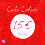 Carte cadeau mode femme BleuClair – 10€ à 100€ - 15e