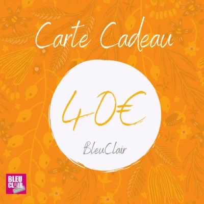 Z996- Carte Cadeau (Sans date limite) - 40e