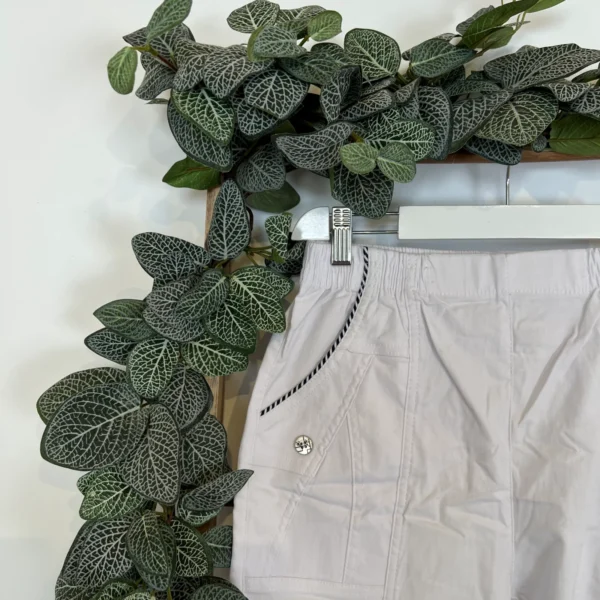 T582- Short JST Biais (T38-T52) - blanc - 58