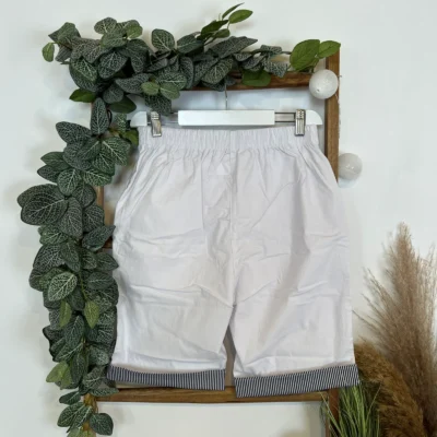 T582- Short JST Biais (T38-T52) - blanc - 58