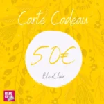 Carte cadeau mode femme BleuClair – 10€ à 100€ - 50e