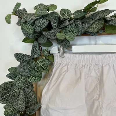 T582- Short JST Biais (T38-T52) - blanc - 58