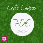 Carte cadeau mode femme BleuClair – 10€ à 100€ - 70e