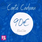 Carte cadeau mode femme BleuClair – 10€ à 100€ - 90e