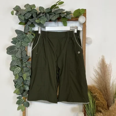 T582- Short JST Biais (T38-T52) - kaki - 56