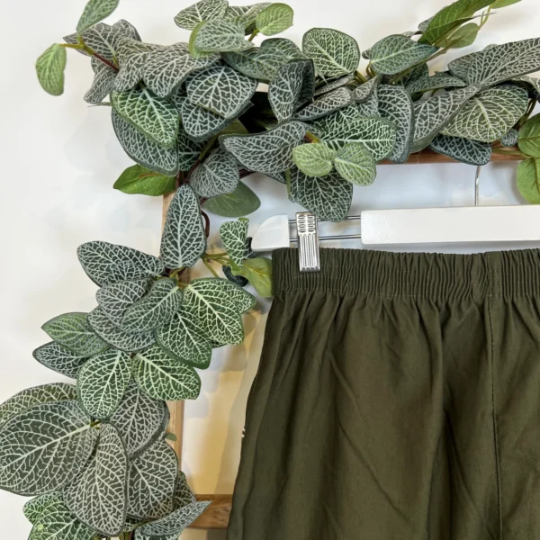 T582- Short JST Biais (T38-T52) - kaki - 56