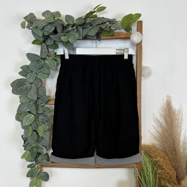 T582- Short JST Biais (T38-T52) - noir - 56