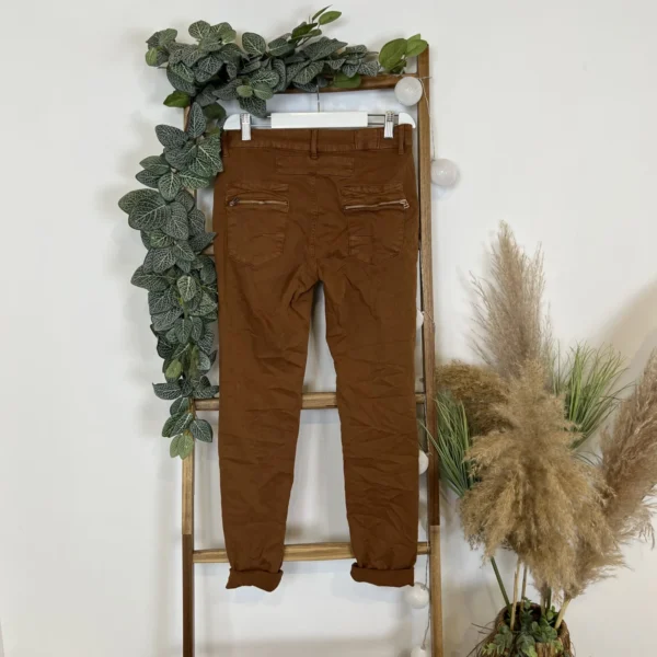 P051- Jean Melly.and.Co Teinté - camel - 42