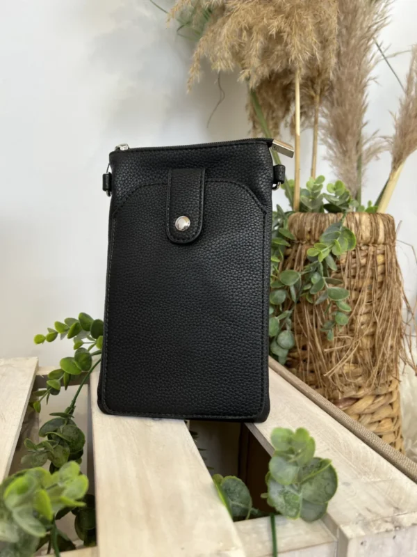 P429- Sac Téléphone Flora.and.Co - noir - sans-taille