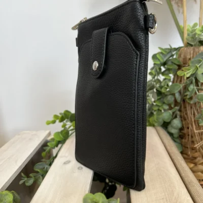 P429- Sac Téléphone Flora.and.Co - noir - sans-taille