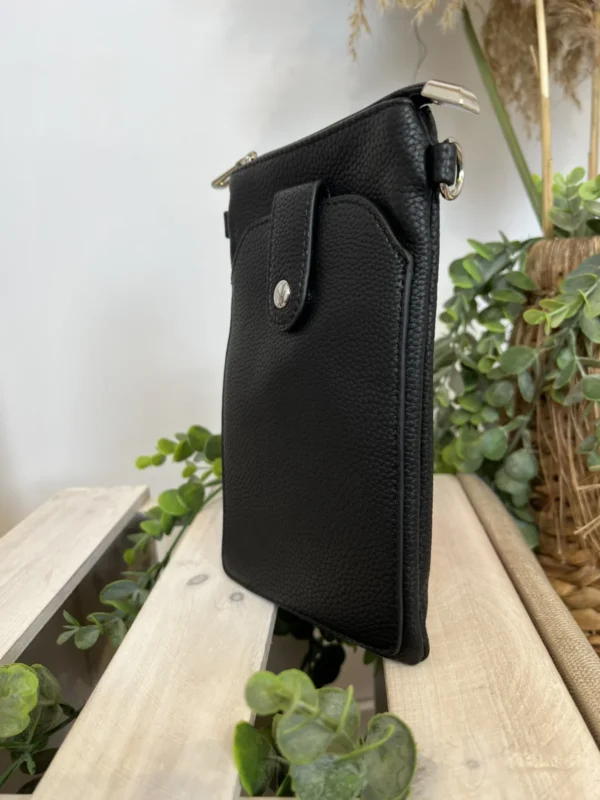 P429- Sac Téléphone Flora.and.Co - noir - sans-taille