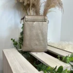Pochette Téléphone Flora and Co - dore-taupe-metalise - sans-taille