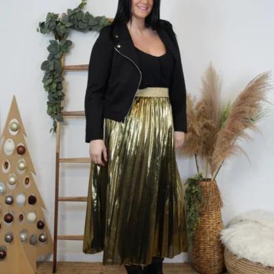 Q656- Jupe Lurex "Jolies Formes" (Gt)