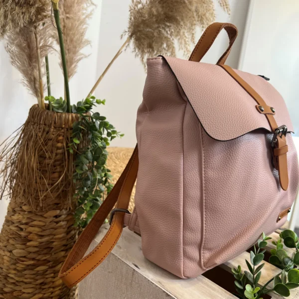 P441- Sac à Dos Flora&Co - rose-pale - sans-taille