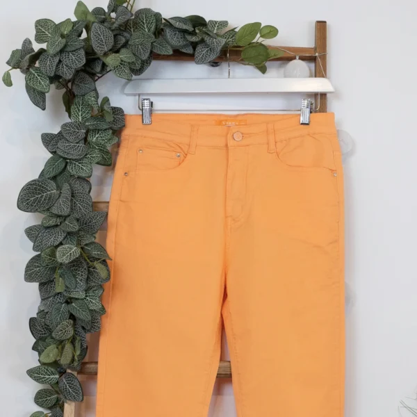 P847- Jean Slim Voggo (T42-T50) - orange - 50