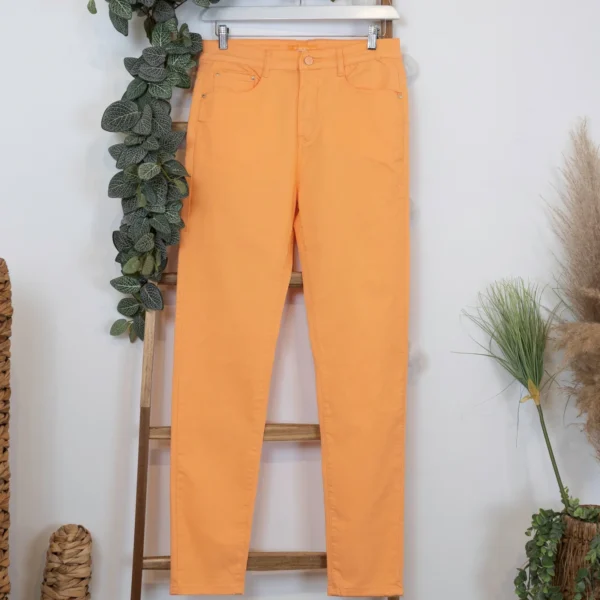 P847- Jean Slim Voggo (T42-T50) - orange - 50