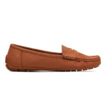 Mocassins femme effet suédine MOOW T36-T41 - camel - 41