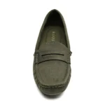 Mocassins femme effet suédine MOOW T36-T41 - kaki - 41