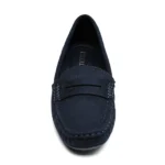 Mocassins femme effet suédine MOOW T36-T41 - marine - 41