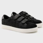 Tennis à scratchs femme imprimé reptile MOOW T36-T41 - noir - 44