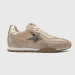 Tennis femme étoile reptile (T36-T41) - camel - 41