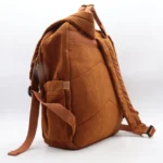 Sac à dos velours côtelé - Flora & Co - camel - sans-taille