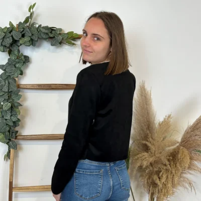 M440- Veste courte (Tu) 🇮🇹 - noir - 44