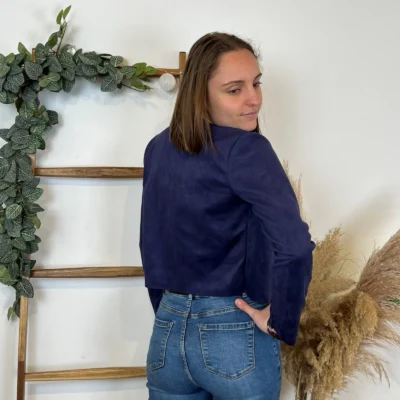 M440- Veste courte (Tu) 🇮🇹 - marine - 44