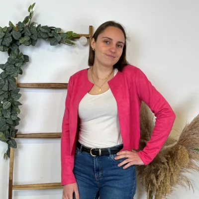 M440- Veste courte (Tu) 🇮🇹 - fuchsia - 44