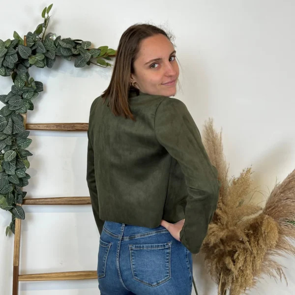 M440- Veste courte (Tu) 🇮🇹 - kaki - 44