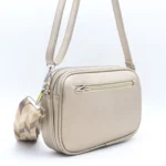 Sac Medium 3 zips femme Flora & Co - dore - sans-taille