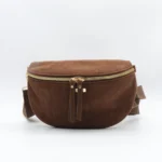 Grande banane femme en velours côtelé Flora & Co - marron - sans-taille