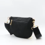 Grande banane femme en velours côtelé Flora & Co - noir - sans-taille