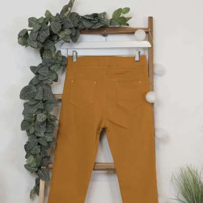 R281- Pantacourt Christy (T42-T52) - moutarde - 52