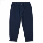 Jean Mom Fit femme marine taille élastiquée VOGGO T42-T50 - marine - 50