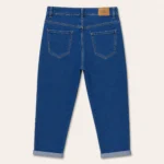 Jean Mom Fit VOGGO bleu avec revers - denim - 50
