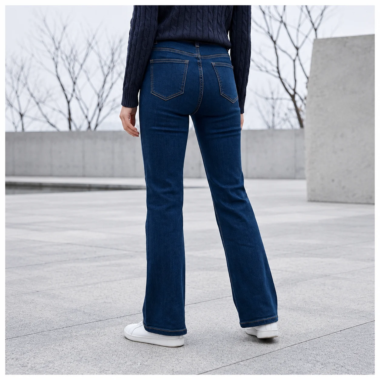 Jean Flare fit VOGGO (T36-T44) - denim - 44