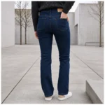Jean Bootcut poches plaquées - brut - 44