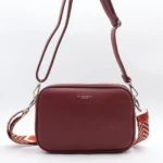 Sac Medium 3 zips femme Flora & Co - bordeaux - sans-taille