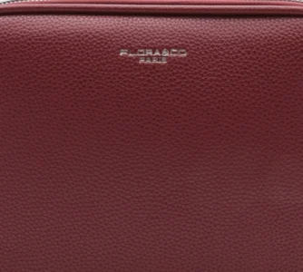 Sac Medium 3 zips femme Flora & Co - bordeaux - sans-taille