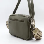 Sac Medium 3 zips femme Flora & Co - kaki - sans-taille