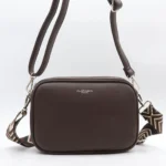 Sac Medium 3 zips femme Flora & Co - marron - sans-taille