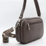 Sac Medium 3 zips femme Flora & Co - marron - sans-taille