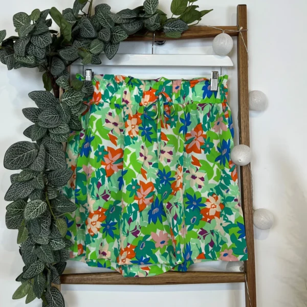 N982- Short Christy (T44-T52) - vert-anis - 52